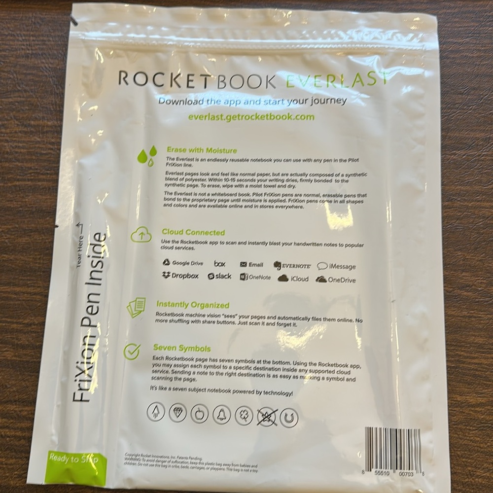 Rocketbook Everlast Reusable Notebook - Picture 2 of 3